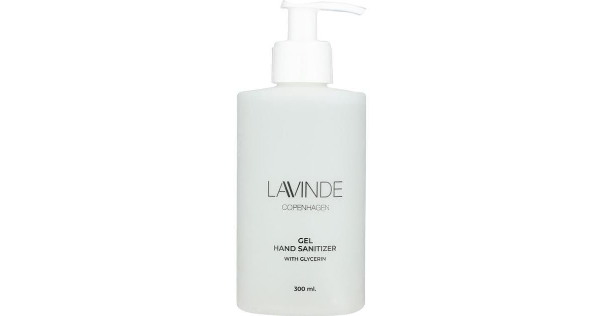 Lavinde Hand Sanitizer Gel (med Glycerin) parfumefri, 300ml - Lavinde Copenhagen - Skincare - Buump