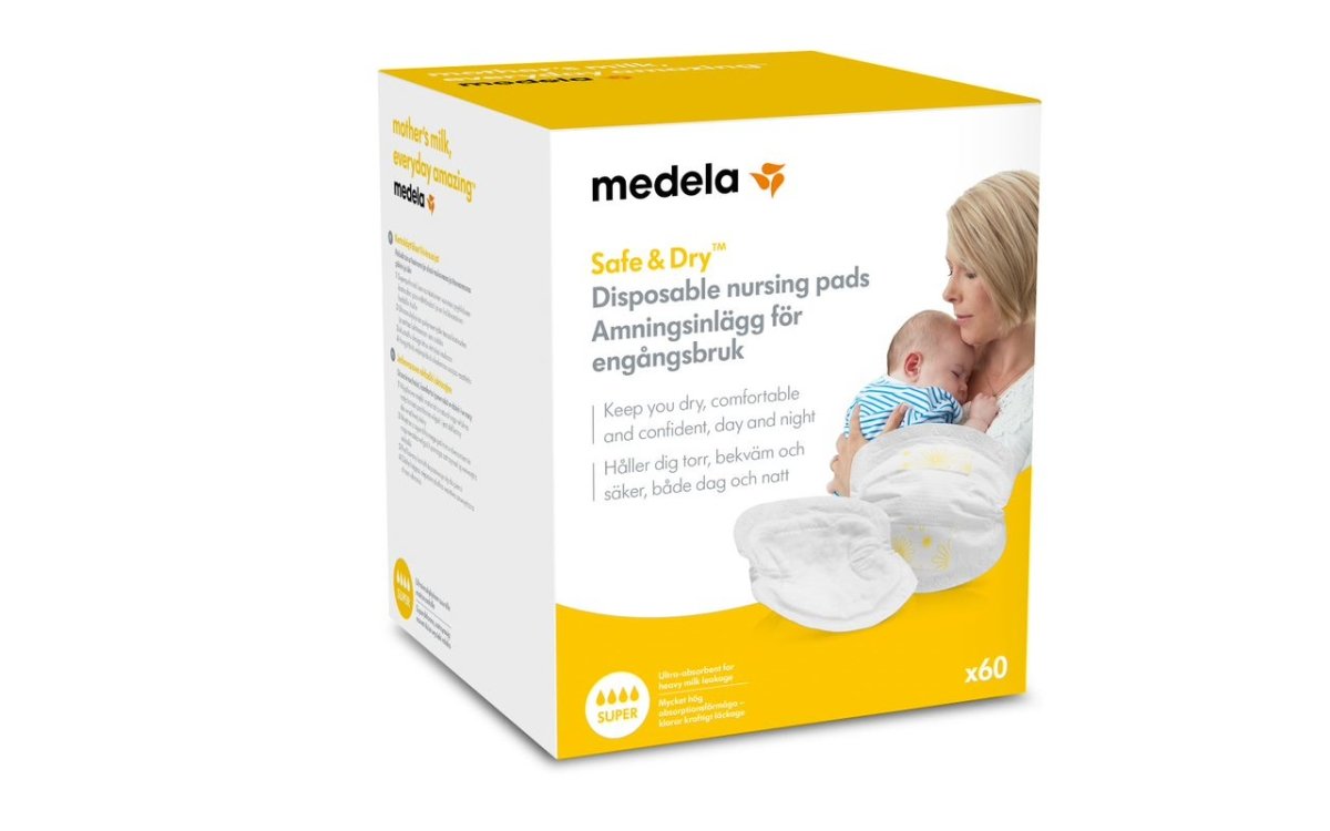 Medela Safe & Dry engangs ammeindlæg, 60 stk. – Medela – Breastfeeding – Buump