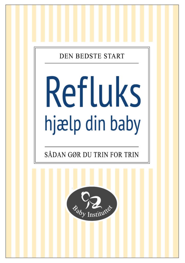 Billede af Refluks - Hjælp din baby, bog af Camilla Kristiansen - Camilla Kristiansen - Books - Buump