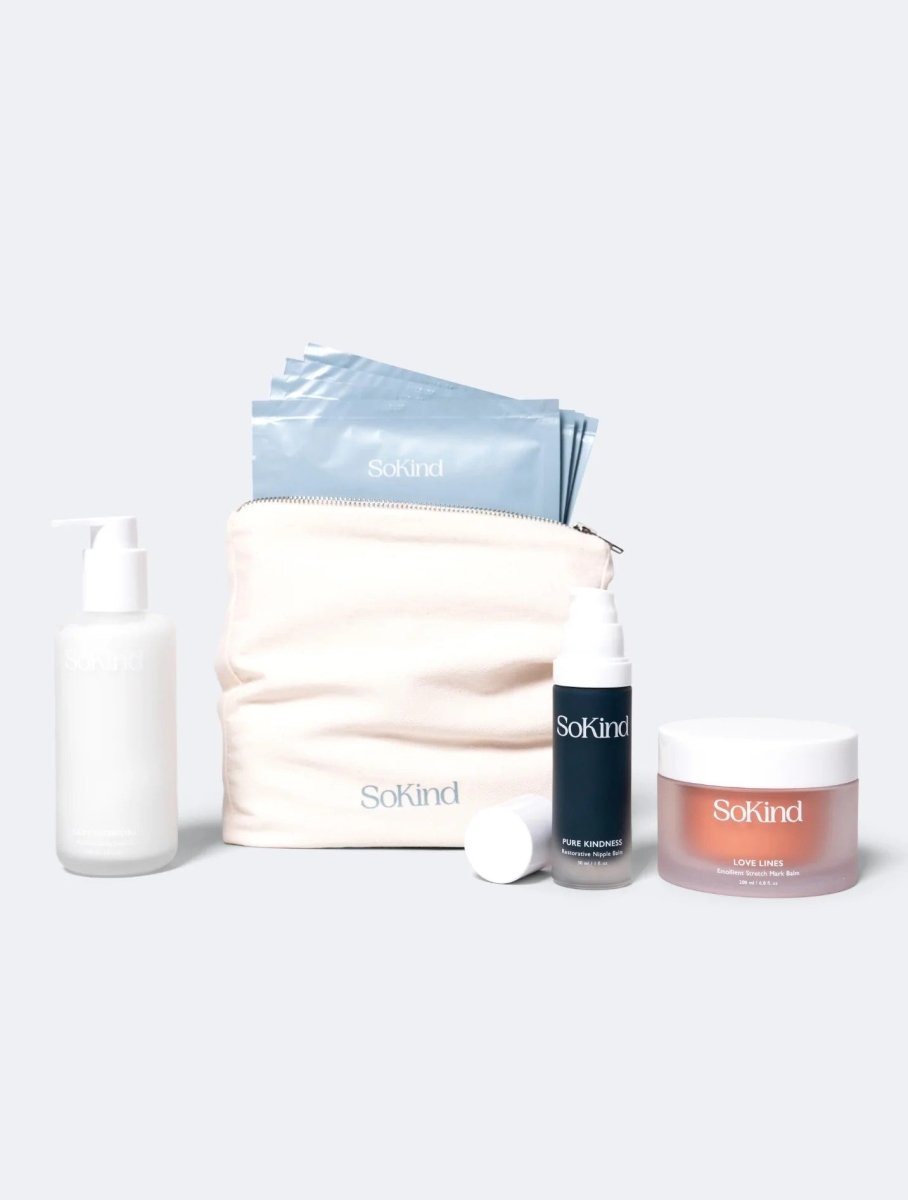 Billede af SoKind Pregnancy Skincare Kit, komplet hudplejeserie til gravide og nybagte mødre - SoKind - Skincare - Buump