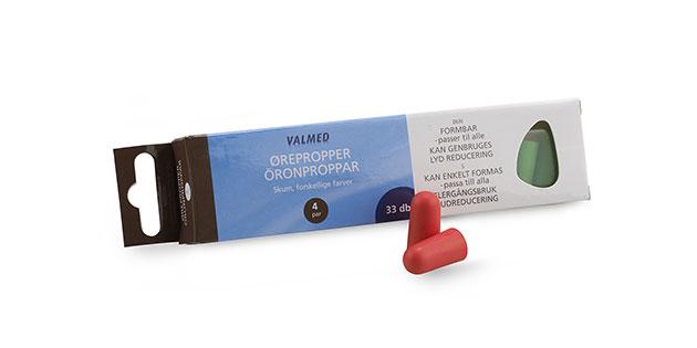 Billede af ValMed ørepropper, 4 par - Valmed - Earplugs - Buump