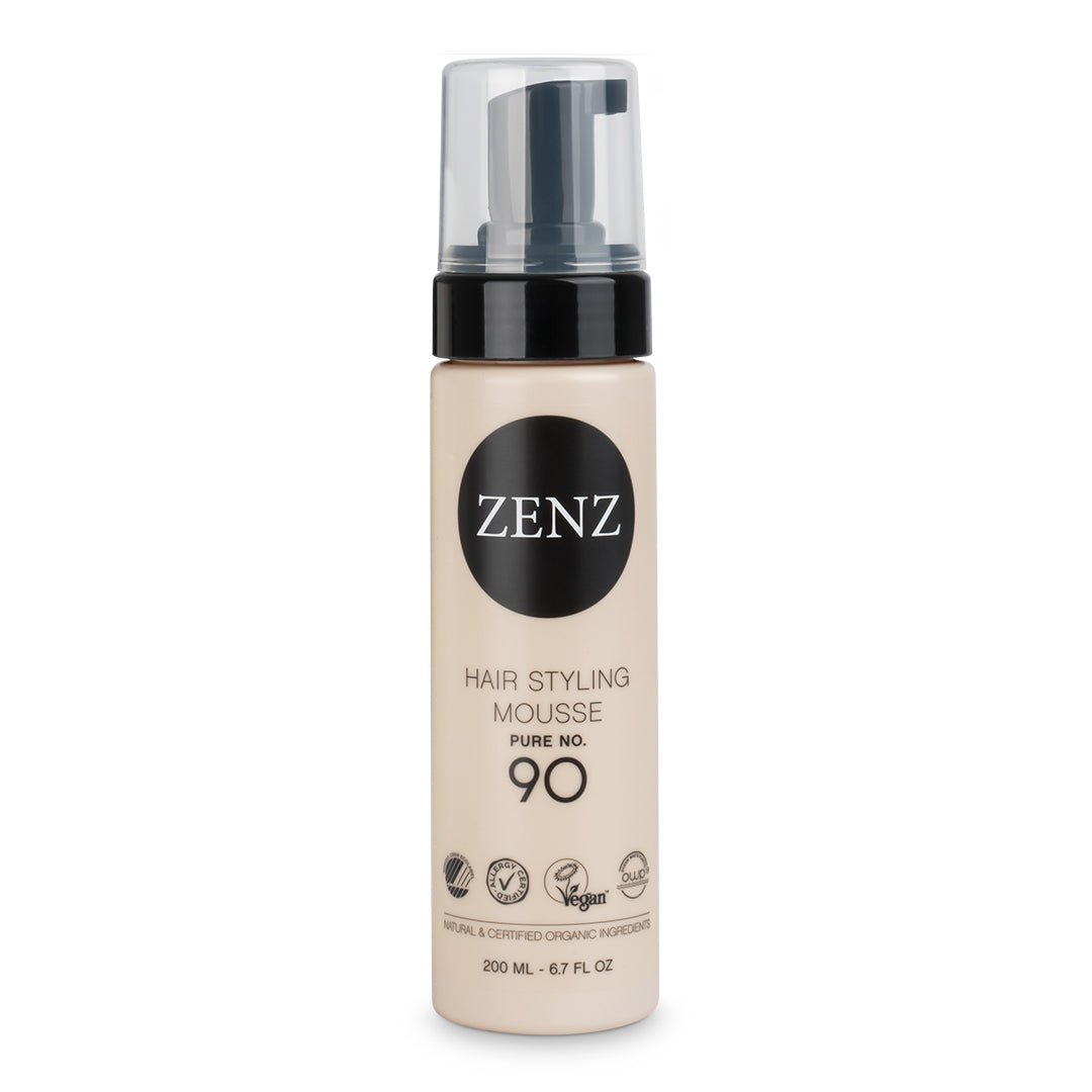 Se Zenz Hair Styling Mousse Pure No. 90, 200 ml - Zenz - Haircare - Buump hos Buump