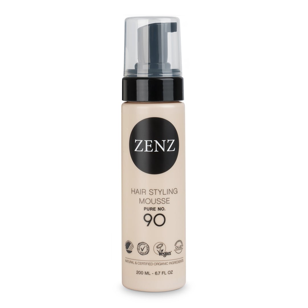 Billede af Zenz Hair Styling Mousse Pure No. 90, 200 ml - Zenz - Haircare - Buump