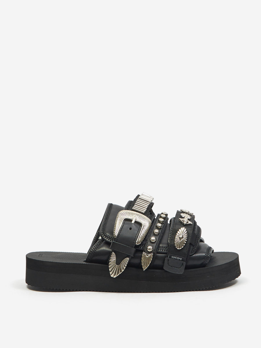 Suicoke x TOGA Moto Sandal - Black – Goodhood