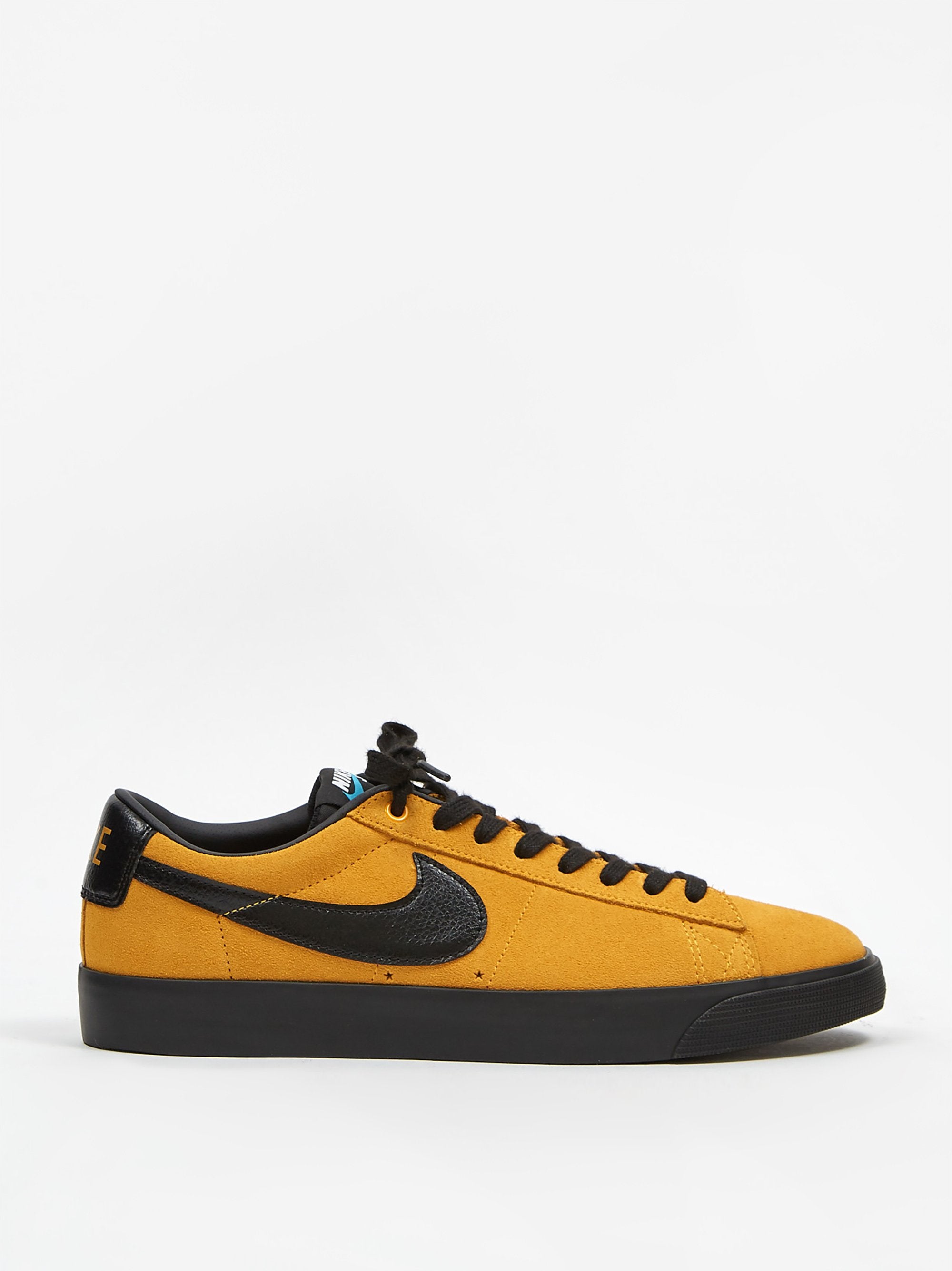 nike blazer low gold