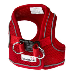 Doodlebone Airmesh Snappy Harness in Red