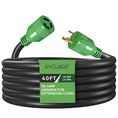 Generator Extension Cord 30 Amp 40 Foot