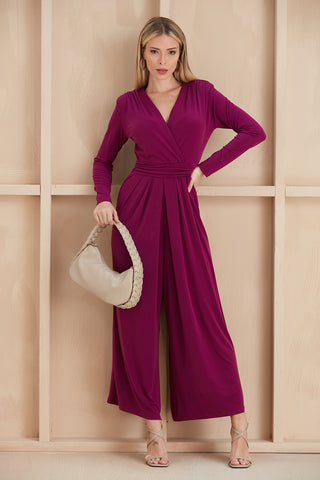 Wrap Maxi Jumpsuit