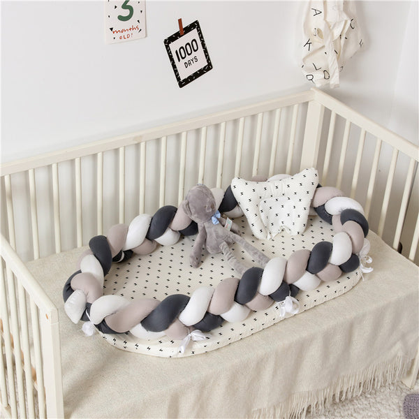 double braided crib bumper