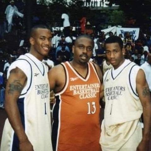 Allen Iverson and Stephon Marbury at Rucker Park