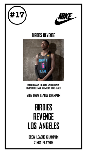Birdies Revenge 2017 Drew League Champion