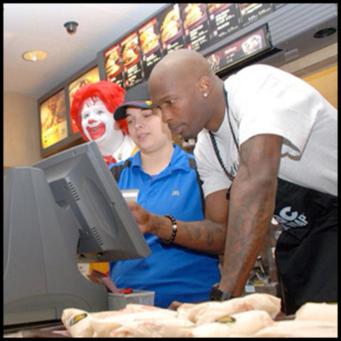 Chad Johnson McDonalds