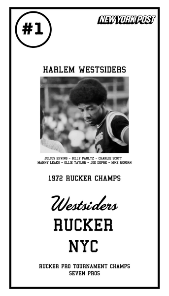 Doctor J Harlem Westsiders Rucker Park