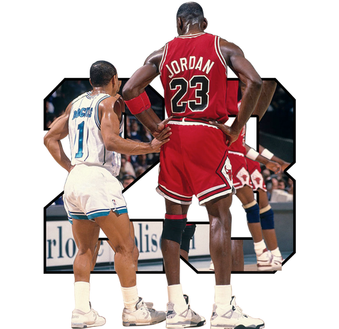 Michael Jordan & Mugsy Bouges