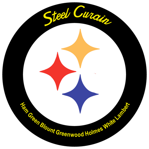 Stell Curtain Pittsburgh Steelers
