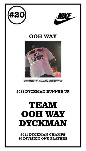 Team Ooh Way Dyckman Basketball NYC
