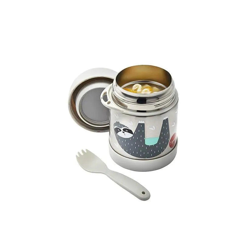 3 Sprouts - Stainless Steel Food Jar, Sloth