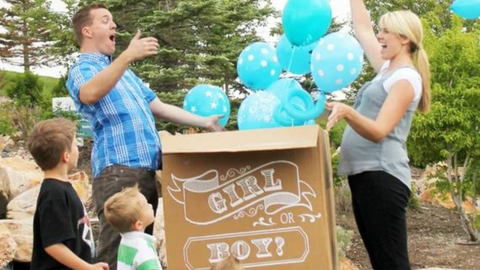 Balloon Box Baby Gender Reveal