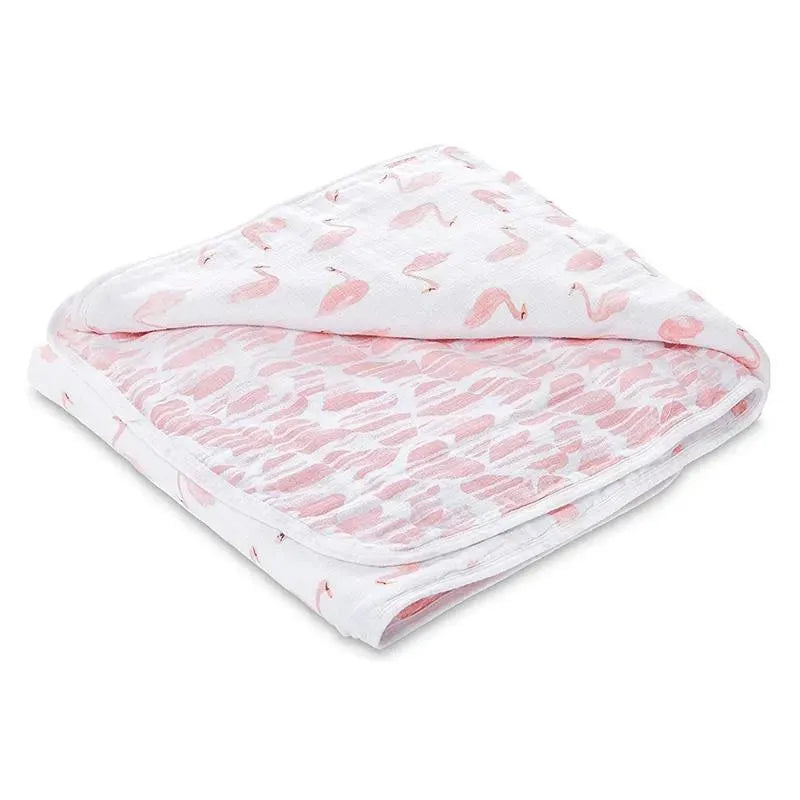 Aden by Aden - Muslin Blanket, Briar Rose Swans