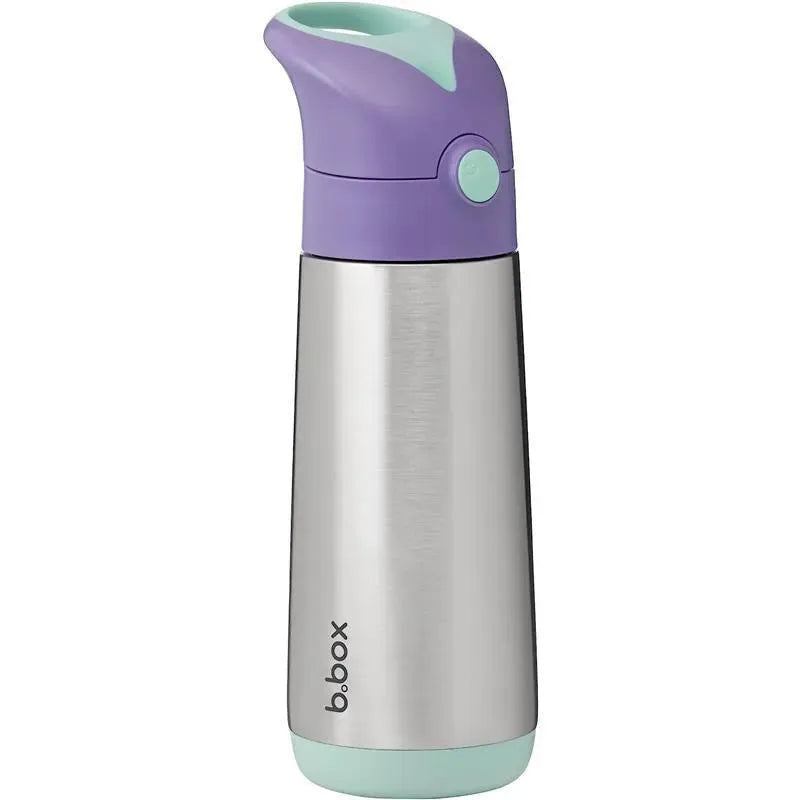 B.box - 16.9Oz Lilac Pop Insulated Drink Bottle