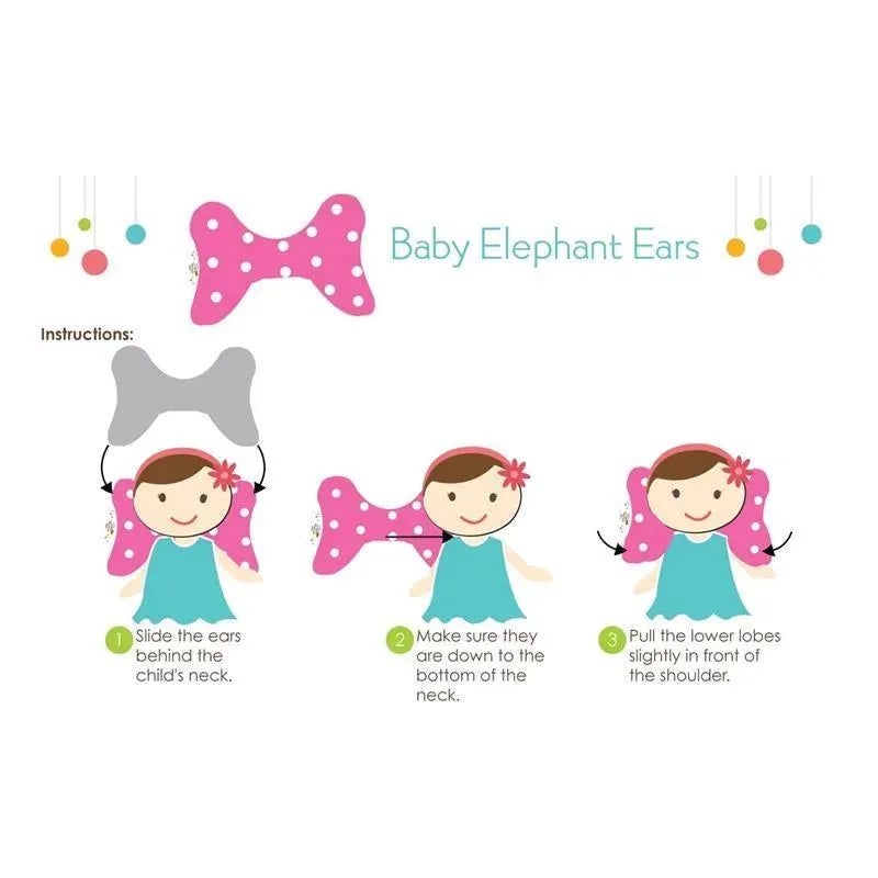 Baby Elephant Ears Mermaid Ears Pillow