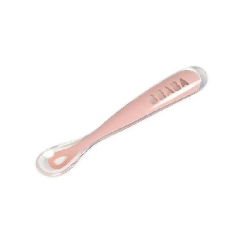 Beaba - Self-Feeding Silicone Spoon, Pink