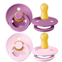 BIBS - 2Pk De Lux Blush Night/Vanilla Night Premium Pacifier, One Size