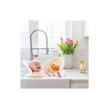 Blooming Bath Lotus Baby Bath Cushion - Cream/Olive