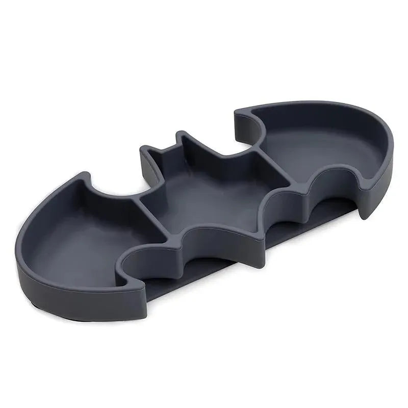 Bumkins - Dc Comics Silicone Grip Dish, Batman