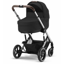 Cybex BALIOS S LUX - 2in1 pushchair with carrycot, Moon Black, Black frame  Moon Black, Prams