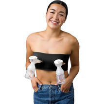 Dr. Brown's Hands-Free Pumping Bra - Black (L/XL)