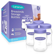 Lansinoh Baby Bottles (8 oz) with NaturalWave Nipple