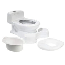 Real Feel Potty with Wipes Storage, Transition Seat & Disposable Liners  - Realistic Toilet - Easy to Clean & Assemble - Jool Baby (Aqua) 