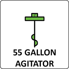 55 gallon agitator