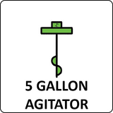 5 gallon agitator