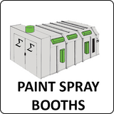 paint spray booths wood finishing