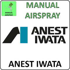 anest iwata manual airspray paint spray guns