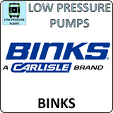 binks low pressure pumps