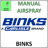 binks manual airspray paint spray guns