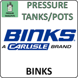 binks pressure pots and tanks