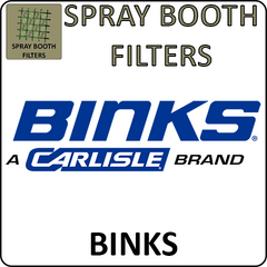 Binks Paint Booth Filters