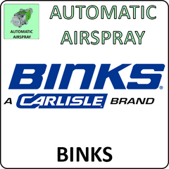 binks automatic airspray paint spray guns