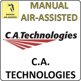 c.a. technologies manual air-assisted airless paint spray guns