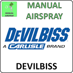 devilbiss manual airspray paint spray guns