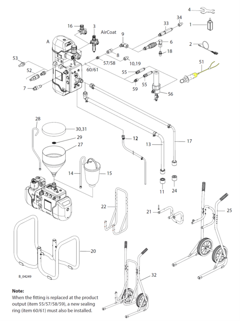 Fitting SF-MM-G3/8"-M24-PN530-SSt