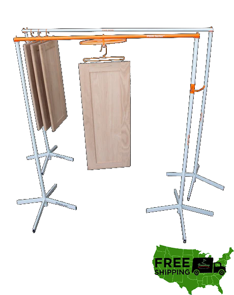 PaintLine PDREX3 Expandable 3-Tower Drying Rack, w/ Stabilizers, 15 Le
