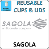 Sagola Reusable Cups and Lids