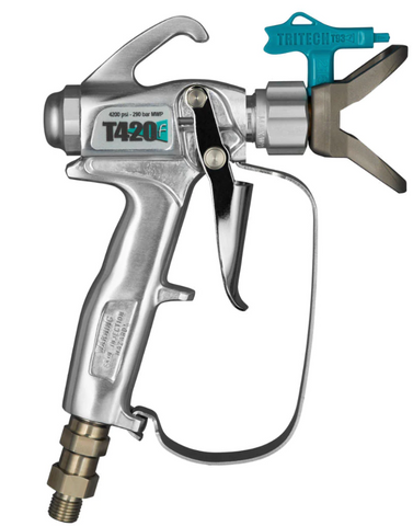 tritech t420 airless paint spray gun
