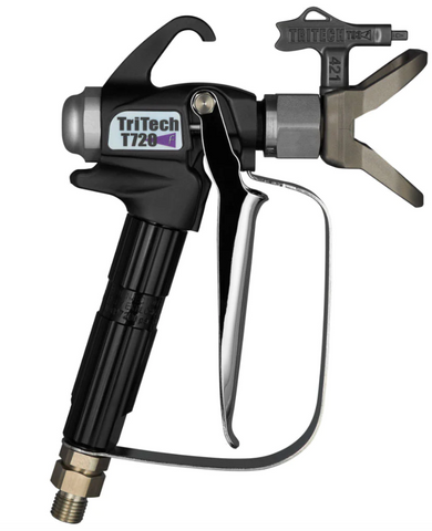 tritech t720 airless paint spray gun