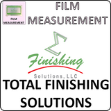 total finishing solutions film measurement